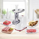 Tocator Carne Electric cu Storcator Beper Bp 102200 cu DAB+
