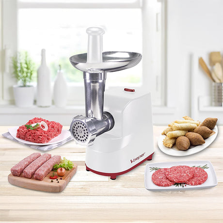 Tocator Carne Electric cu Storcator Beper Bp 102200 cu DAB+