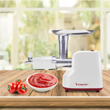 Tocator Carne Electric cu Storcator Beper Bp 102200 cu DAB+