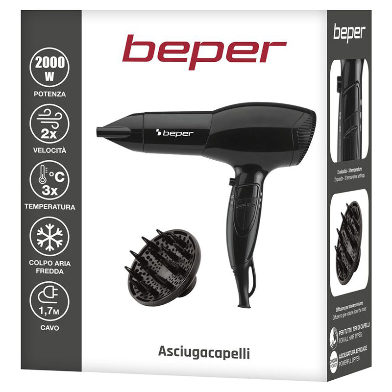 Uscator de Par 2000W Turbo Touch Beper