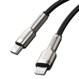 Cablu Baseus CATLJK-01 USB-C la Lightning 0.25m