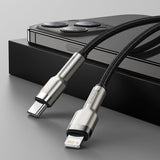 Cablu Baseus CATLJK-01 USB-C la Lightning 0.25m