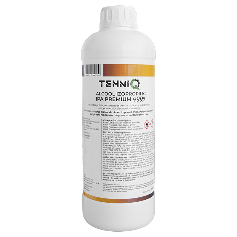 Alcool Izopropilic Ipa Premium 99.9% 1l Hdpe Che 0001