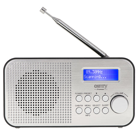 Radio cu ceas DAB+ Camry CR 1179 cu radio FM, alarma si afisaj LCD