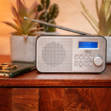 Radio cu ceas DAB+ Camry CR 1179 cu radio FM, alarma si afisaj LCD
