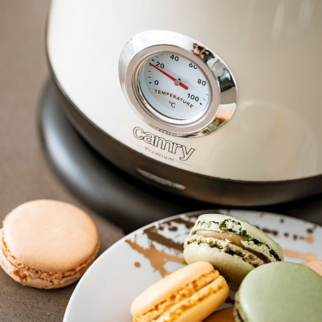 Fierbator Electric 1.7l Indicator Temperatura Crem Camr Cr 1344c cu DAB+