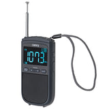 Mini Radio Portabil Camry CR 1905 cu radio FM, alarma, afisaj LCD si baterie 900 mAh
