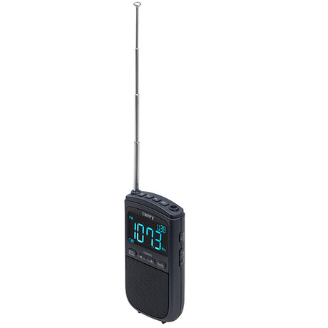 Mini Radio Portabil Camry CR 1905 cu radio FM, alarma, afisaj LCD si baterie 900 mAh