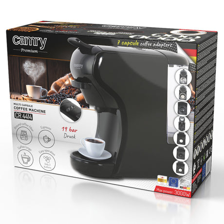 Espressor 19 Bar Multi Capsule Camry Cr 4414bb