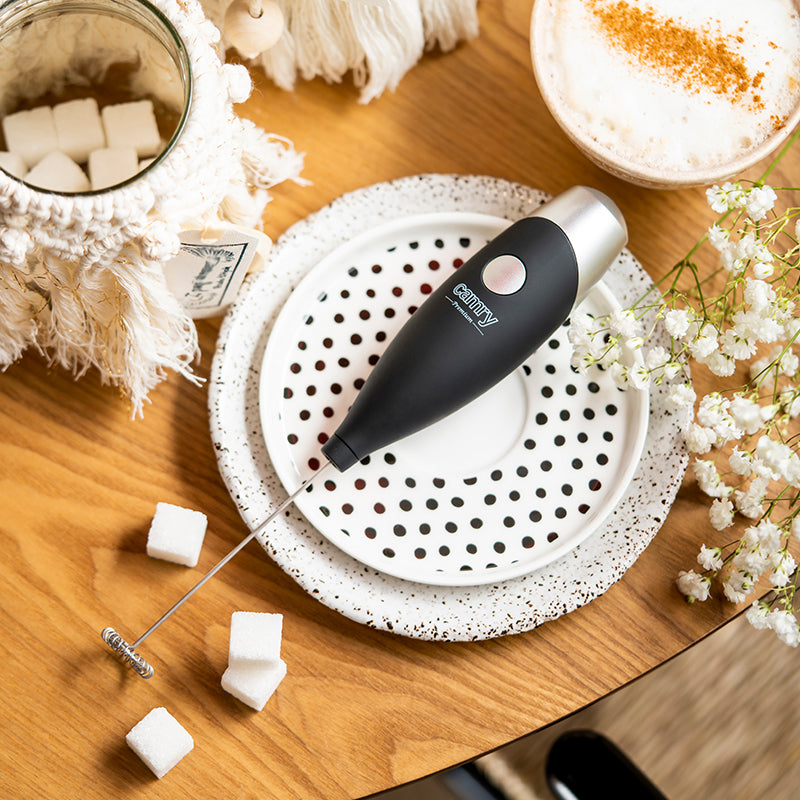 Milk Frother Manual Negru Camry Cr 4501b cu DAB+