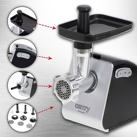 Masina de Tocat Carne Camry CR 4812