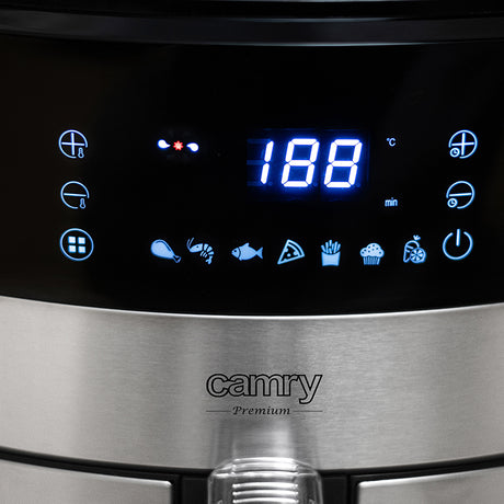 Friteuza Air Fryer 5l 9 Programe Camry CR 6311 cu afisaj LED