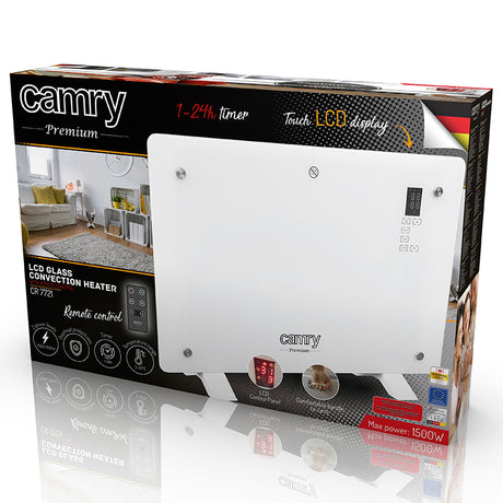 Convector Sticla cu Telecomanda Camry CR 7721