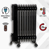 Radiator Ulei 9 Elementi Camry CR 7810 cu afisaj LED si Telecomanda