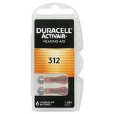 Baterie Auditiva Duracell 312 Blister 6 Buc cu baterie 180 mAh