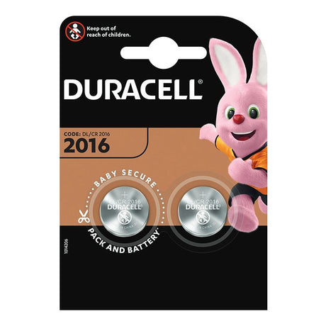 Baterie Blister 2 Buc Duracell CR 2016 cu baterie reincarcabila
