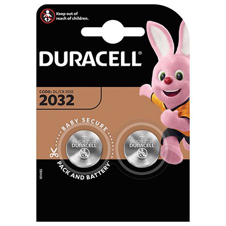 Baterie Blister 2 Buc Duracell CR 2032 cu baterie reincarcabila