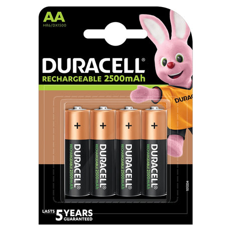 Acumulator Hr6 Blister 4 Buc Duracell cu baterie 2500 mAh