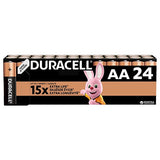 Baterie Alcalina Duracell Blister 24 Buc Lr 06 cu baterie reincarcabila