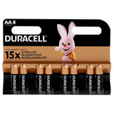 Baterie Alcalina Blister 8 Buc Duracell Lr 06 cu baterie reincarcabila