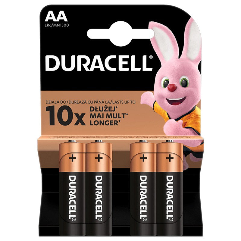 Baterie Alcalina Duracell Blister 4 Buc Lr 06 cu baterie reincarcabila