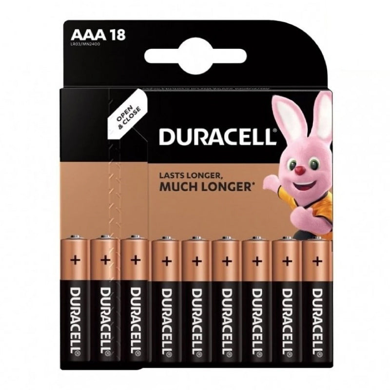 Baterie Alcalina Duracell Blister 18 Buc Lr 03 cu baterie reincarcabila