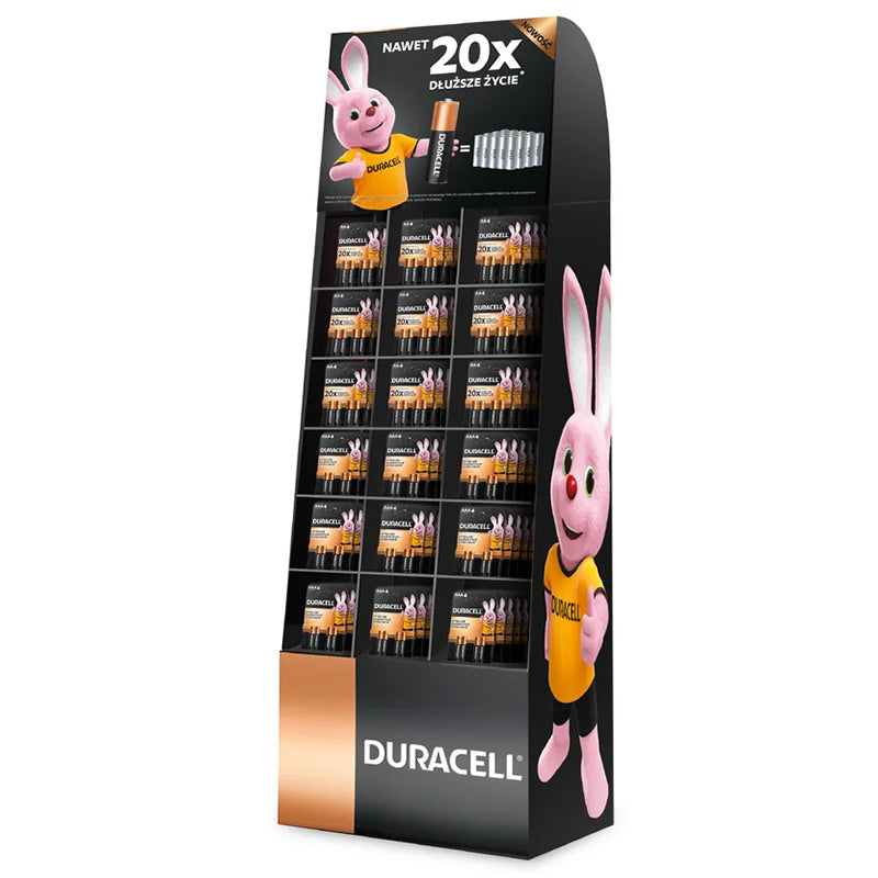 Stand Baterii 96x + 48x Lr03 Duracell Lr 06