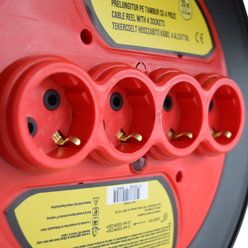 Tambur Prelungitor Electric 3x1.5mm 20m