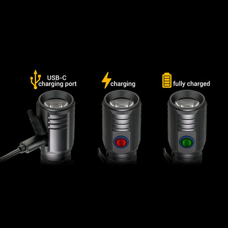 Lanterna LED Fl-2000r Buddy Everactive cu baterie 2200 mAh si USB