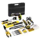 Trusa Scule cu Surubelnita Electrica Fieldmann cu baterie 1300 mAh