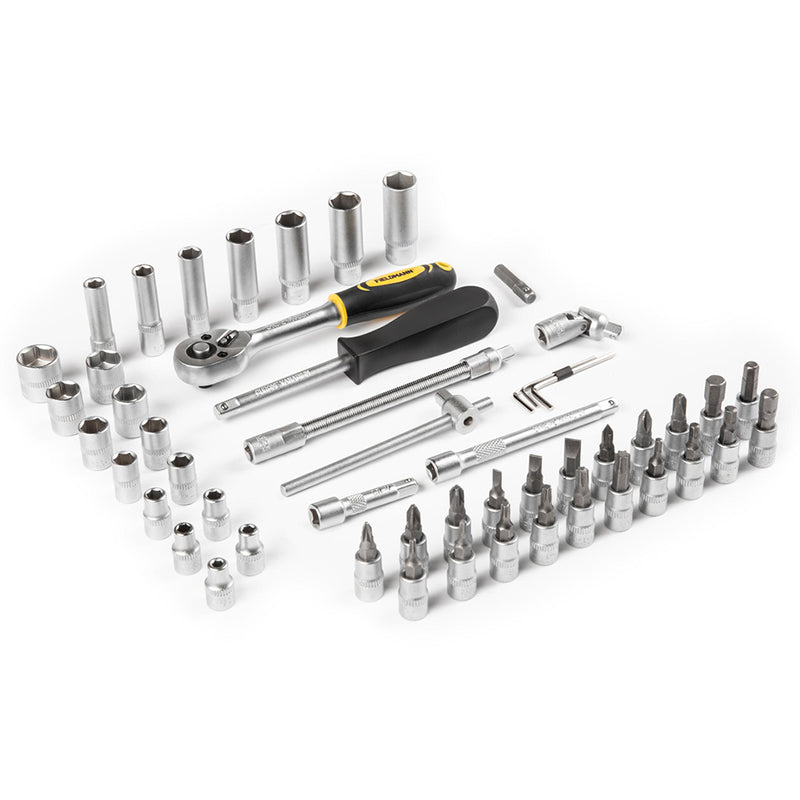 Set Biti cu Cheie Clichet 53 Piese Fieldmann