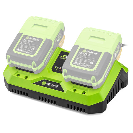 Charger Rapid 2 Acumulatori Fieldmann cu baterie reincarcabila