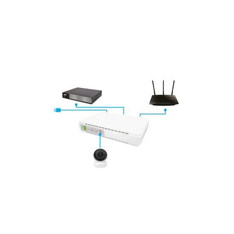Mini UPS Isnatch cu Internet WiFi, baterie 8800 mAh si USB