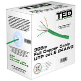 Cablu Utp Cat 6 Cupru 305m Ted