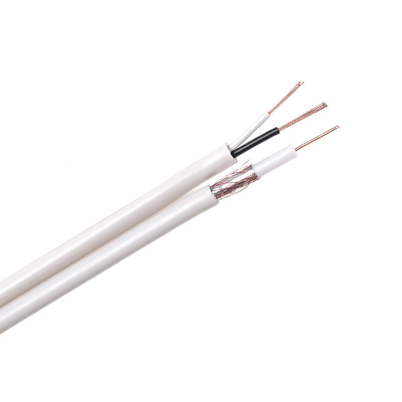Cablu Coaxial RG59 + 2X0.5 100M