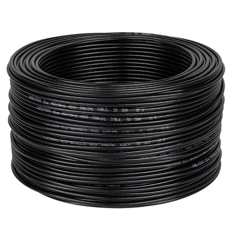 Cablu Coaxial 50 Ohm Negru 100m Rg 174