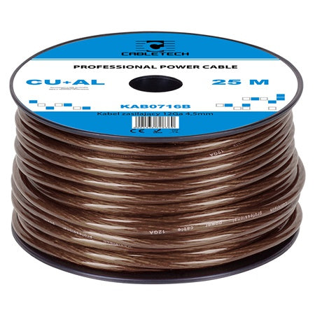 Cablu Putere cu- (4.5mm 3.31mm2) 25m N al 12ga