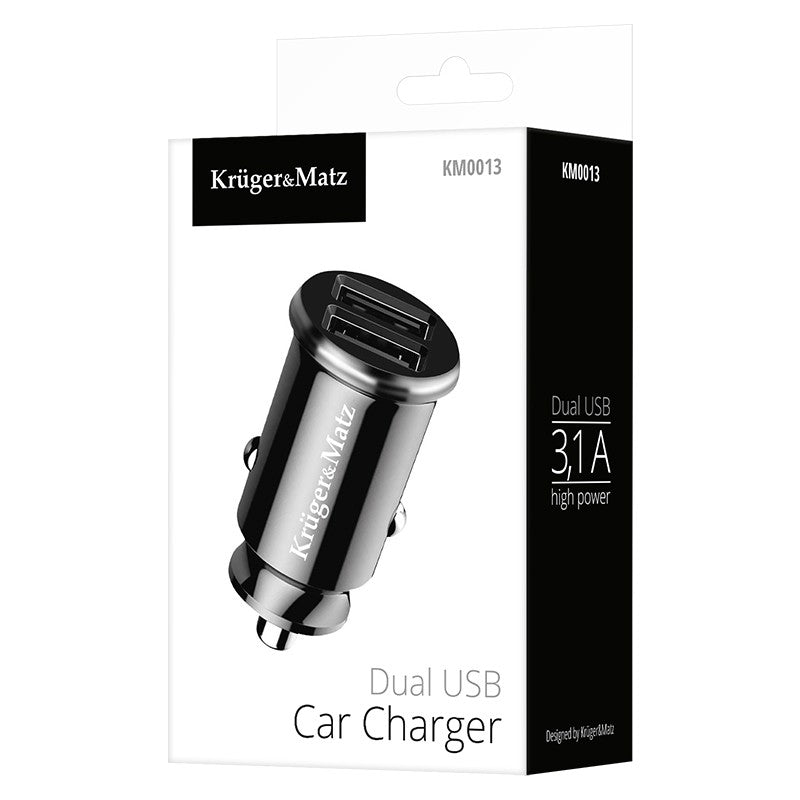 Incarcator Auto Dual si & Kruger Km 0013 cu USB