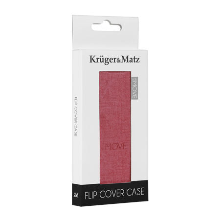 Flip Cover Rosu Move Kruger&Matz