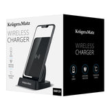 Suport Functie Incarcare Inductiva & Kruger Km 0129 cu incarcare wireless si USB