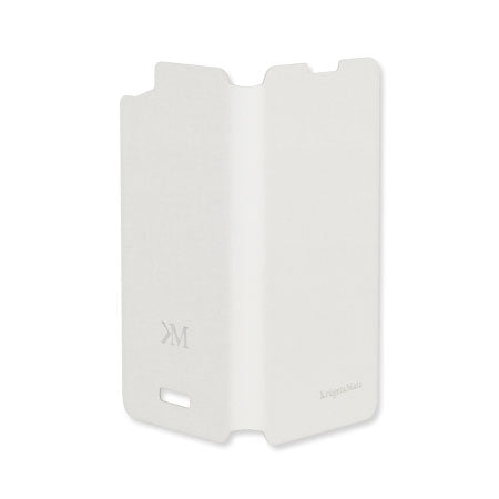 Flip Cover Case Alb Flow Kruger&Matz