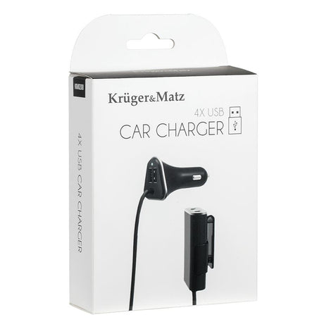 Incarcator Auto 2+2 USB 5.2A Kruger&Matz