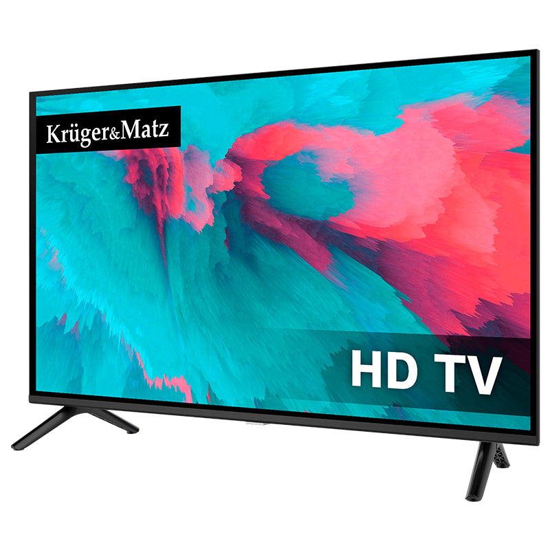 TV Inch H.265 Hevc & Kruger HD 32 cu USB, Telecomanda si Sunet Stereo