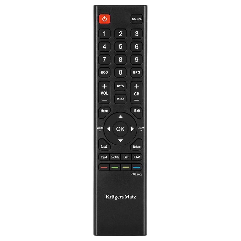 TV Inch H.265 Hevc & Kruger HD 32 cu USB, Telecomanda si Sunet Stereo