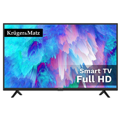TV Full HD Smart 40 & Kruger Inch 102CM cu Internet WiFi, USB, Telecomanda si Sunet Stereo