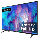 TV Full HD Smart 40 & Kruger Inch 102CM cu Internet WiFi, USB, Telecomanda si Sunet Stereo
