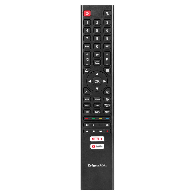 TV Full HD Smart 40 & Kruger Inch 102CM cu Internet WiFi, USB, Telecomanda si Sunet Stereo