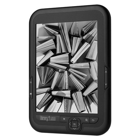 Ebook Reader 6 Inch E-ink Library 4 Kruger Km 0290 cu baterie 1400 mAh si USB