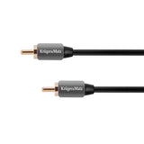Cablu 1RCA-1RCA 1.8M Kruger&Matz