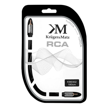 Cablu 1RCA-1RCA 1.8M Kruger&Matz
